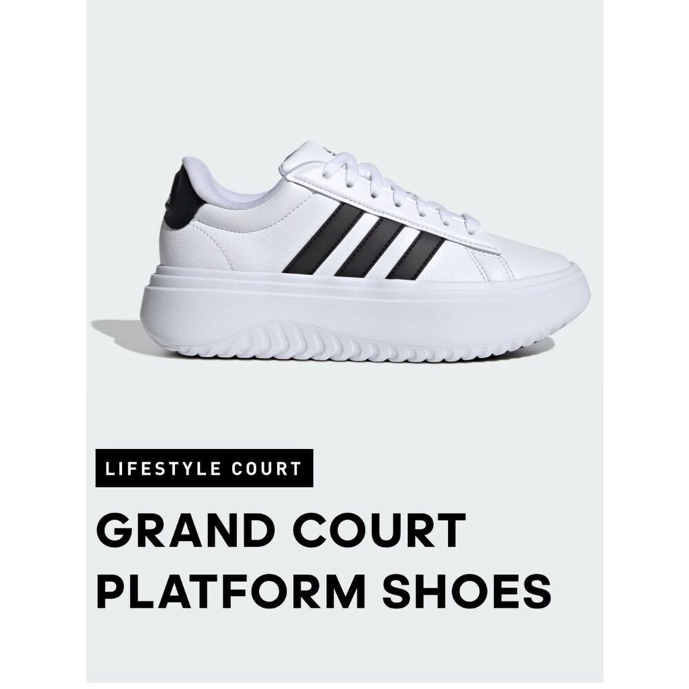 Adidas Grand Court Platform Sneakers